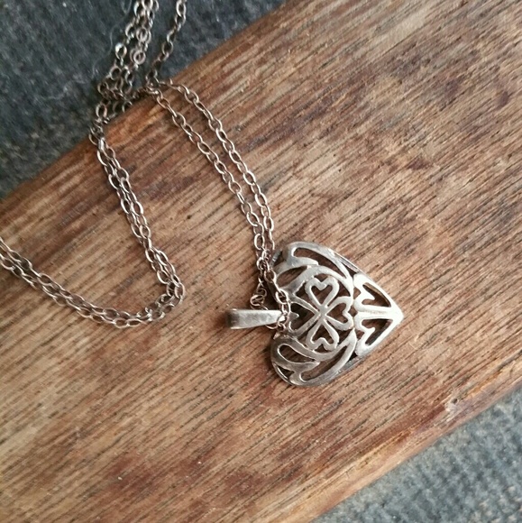Silver Heart Pendant - Picture 4 of 7